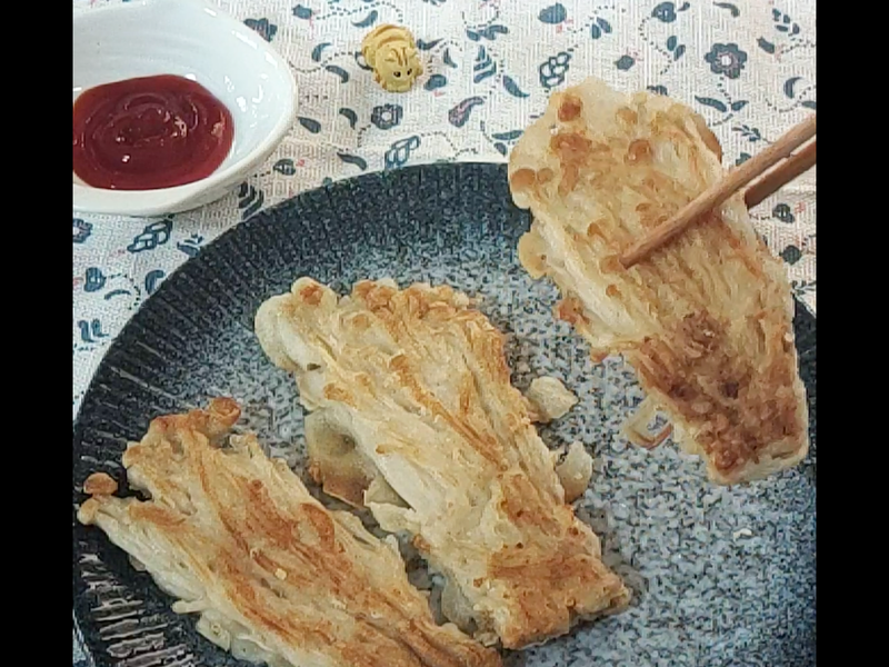 金針菇煎餅