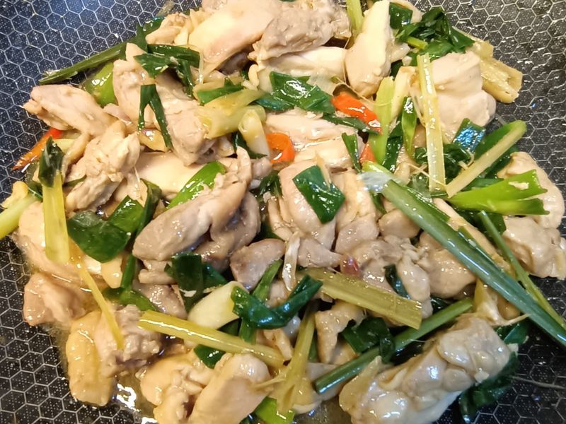 香茅蔥燒雞