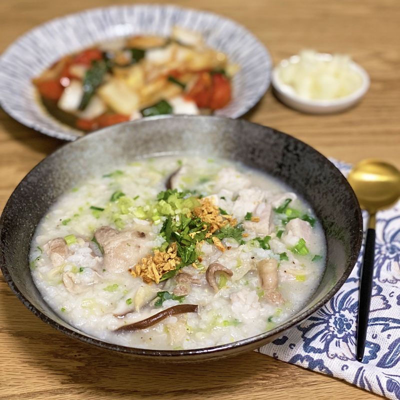芋香鹹粥