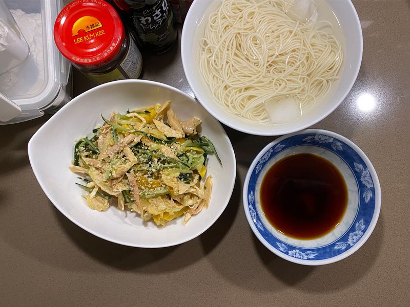 手撕雞懶麵