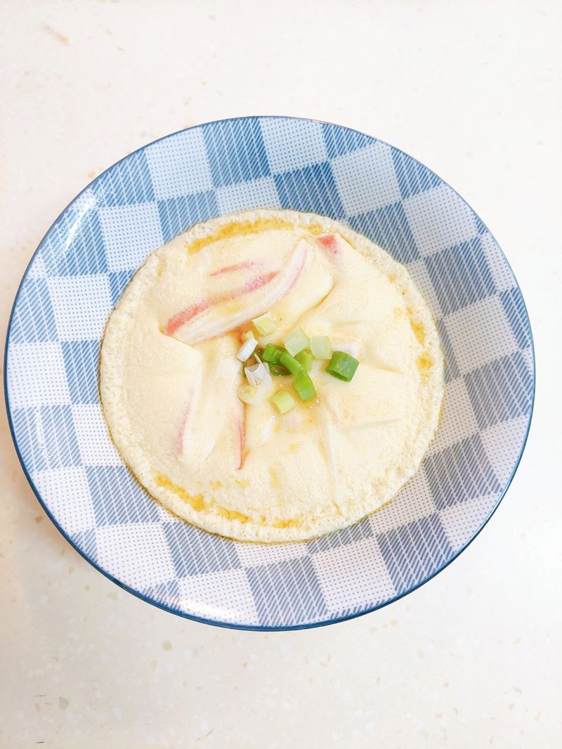 家常蟹肉蒸蛋