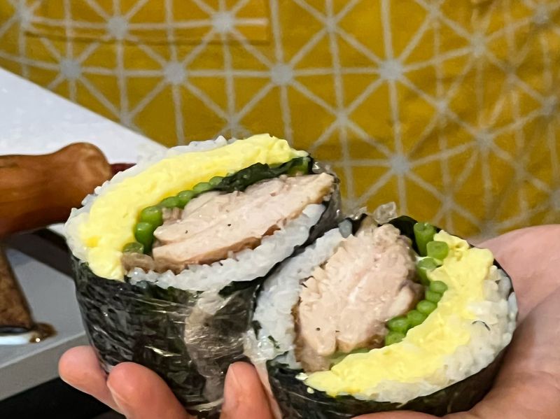 雞腿排飯糰
