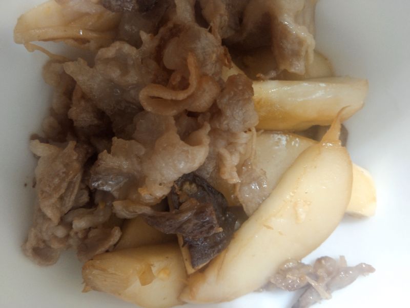 杏鮑菇炒肉