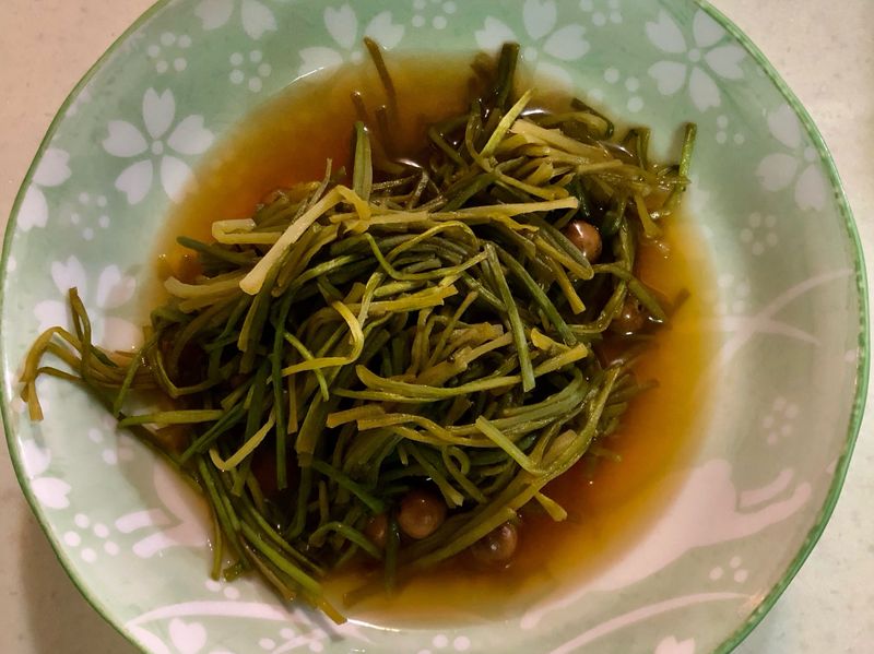 【全素】破布子炒水蓮