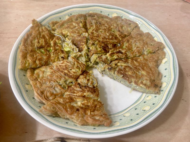咖哩蔥蛋麵線煎