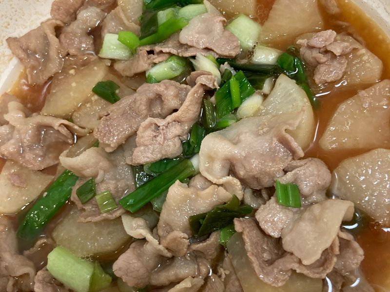 蘿蔔炒肉