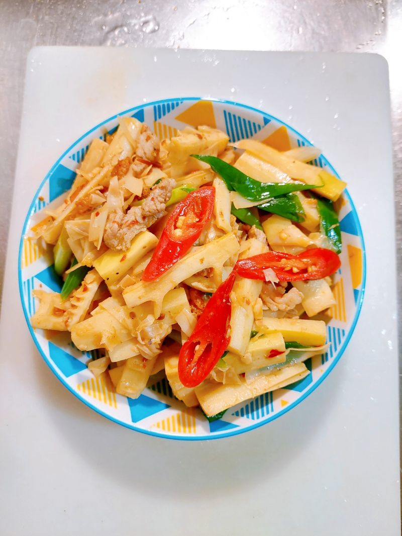 桂竹筍炒肉絲