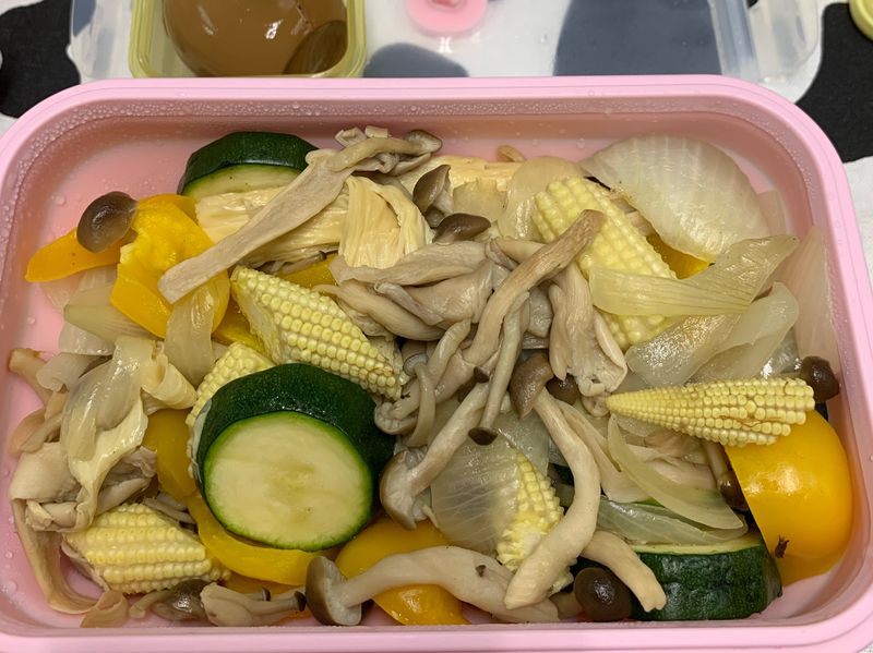 (無水疊煮)溫沙拉