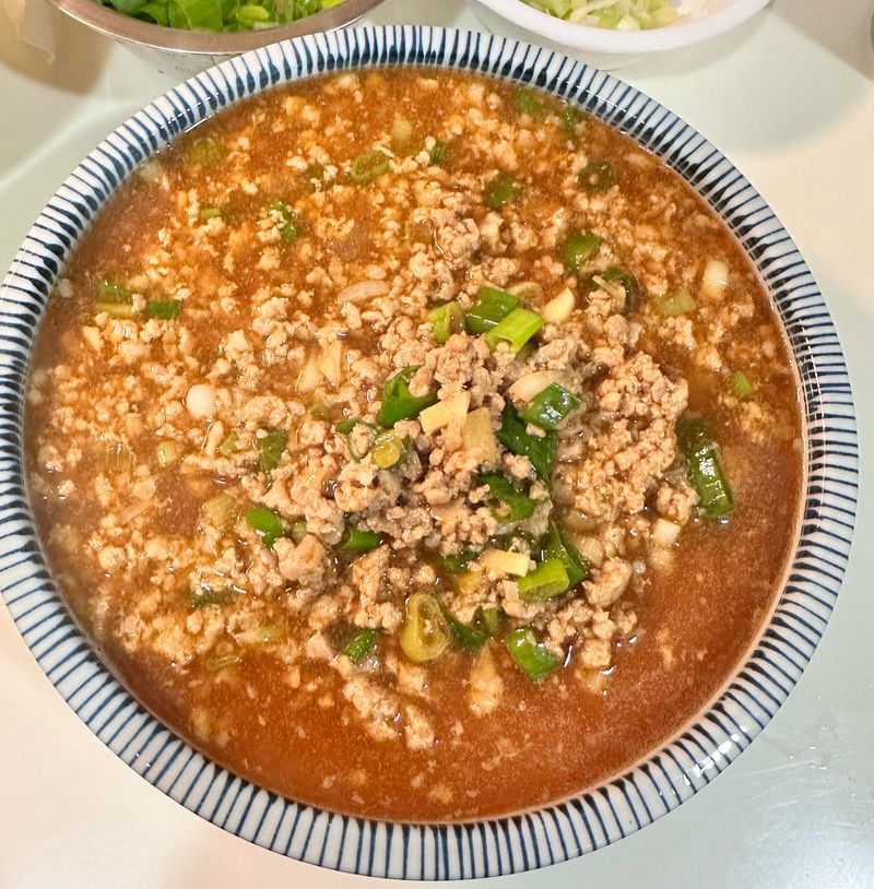 蔥燒肉末蒸蛋