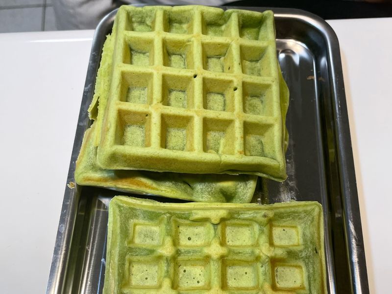 艾草鬆餅