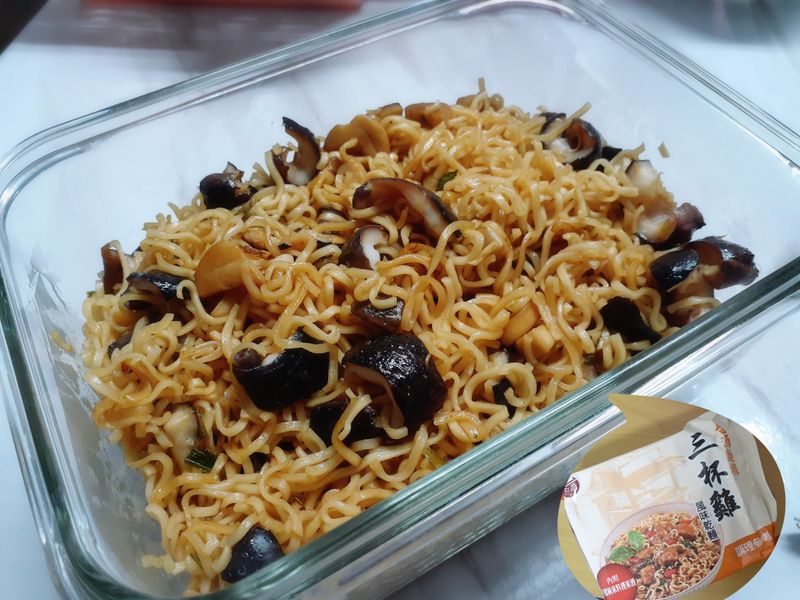 三杯雞風味海香菇炒麵