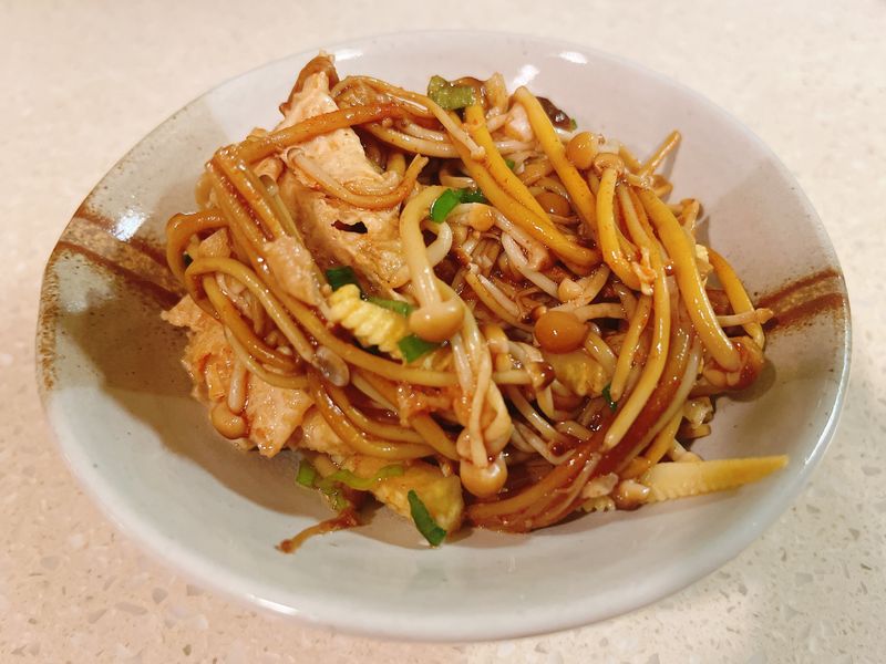 豆皮金滑菇