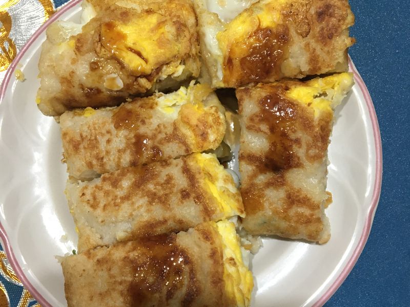 雙蔥蛋餅