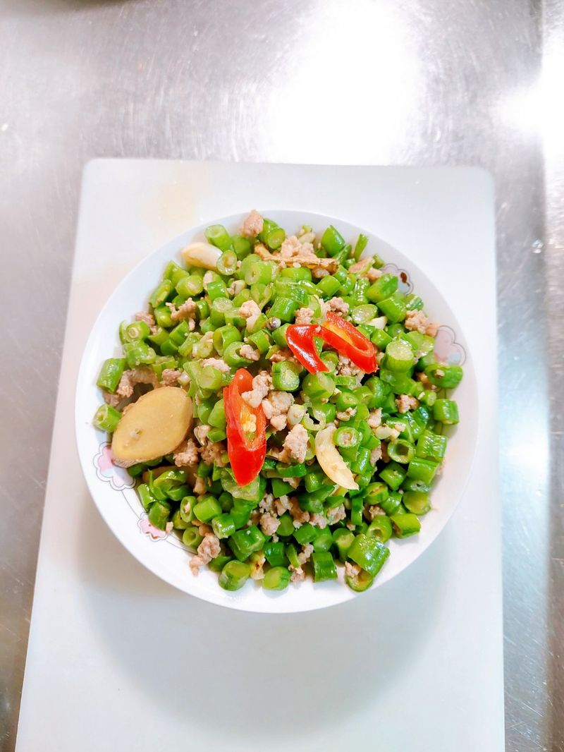 肉末豆角(二)