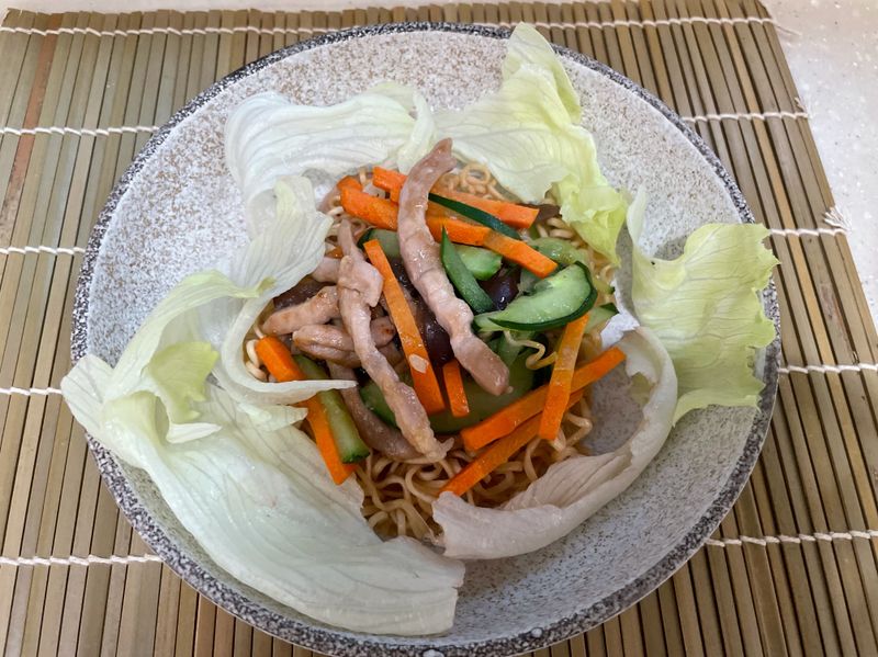 煎泡麵