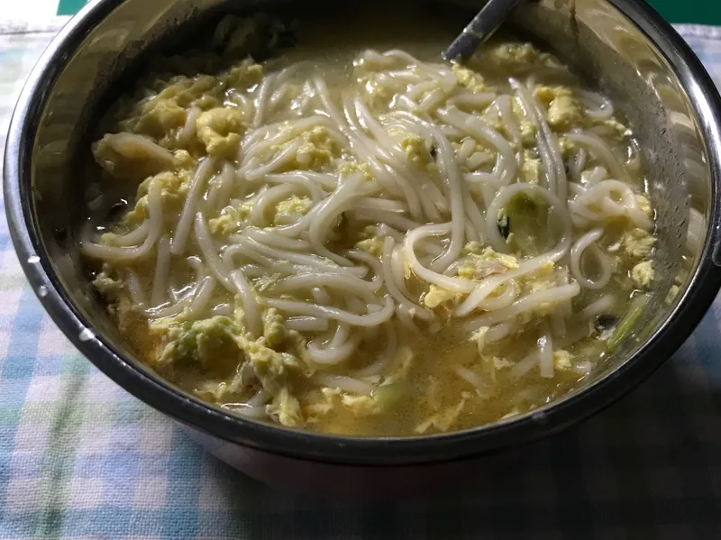 麻油蛋花麵