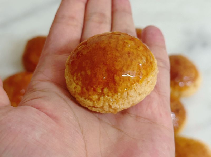 焦糖脆皮泡芙