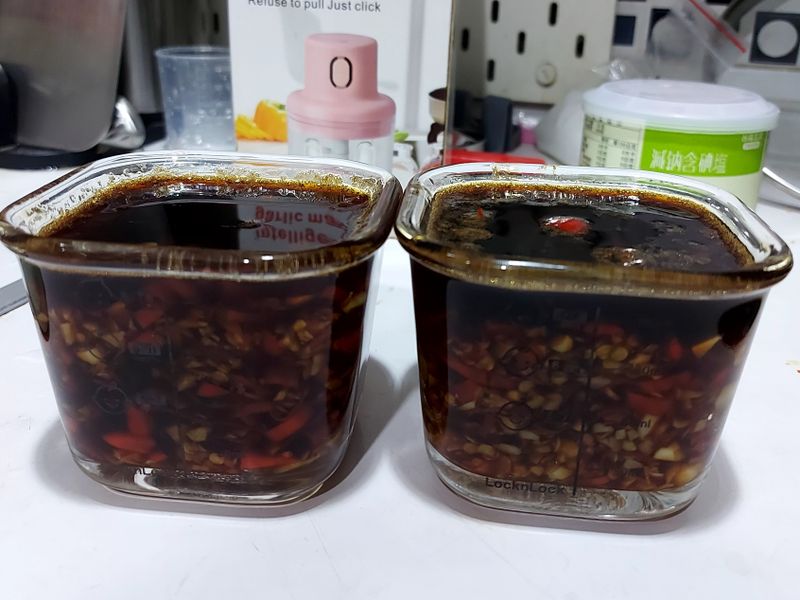 蒜頭辣油