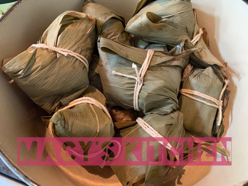 🇺🇸梅西家端午來包粽-簡單材料北部粽