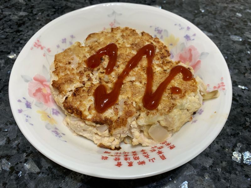 豆腐漢堡排
