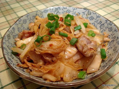 韓式泡菜炒豬肉