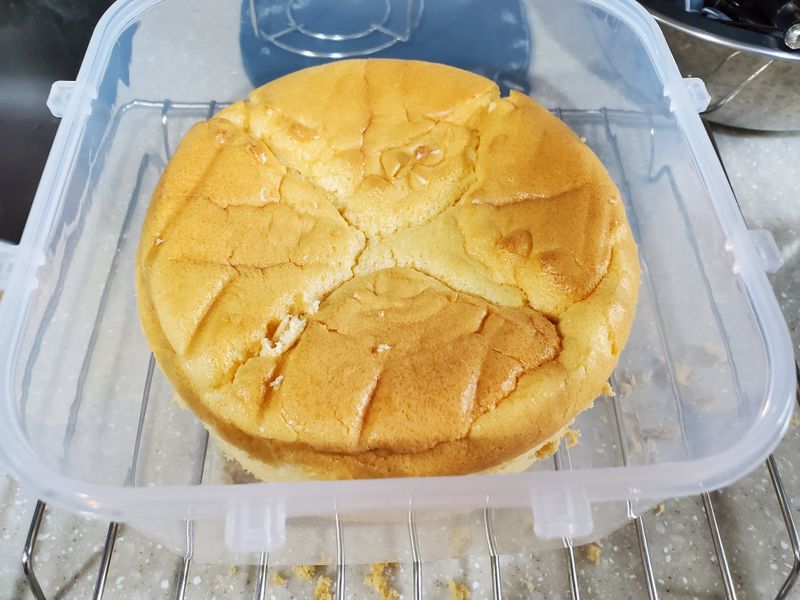 6吋古早味蛋糕