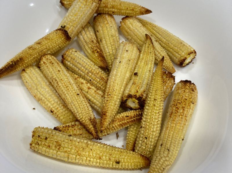 香料烤玉米筍