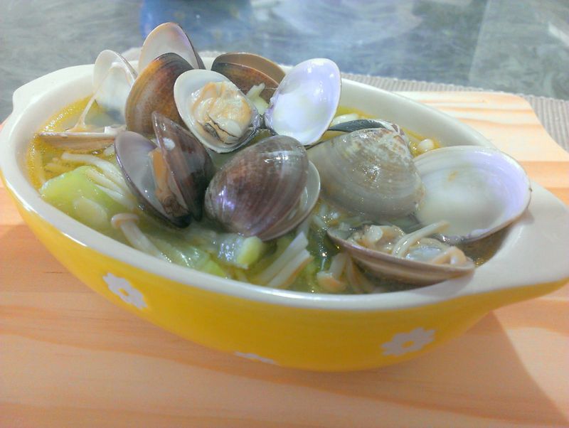 品靚上菜-【我的廚房小心機-奶油金針蛤蜊絲瓜】