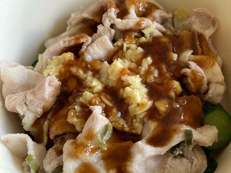 蒜泥白肉片