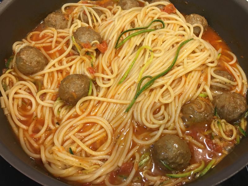 肉丸義大利麵