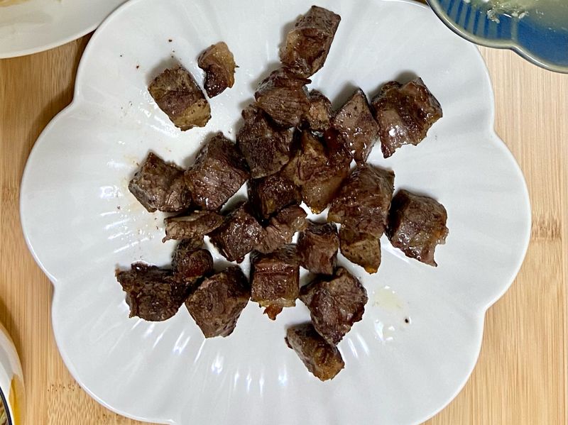 氣炸鍋骰子牛