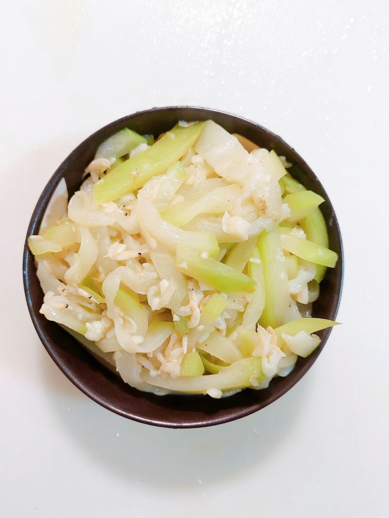 蝦皮清炒瓠瓜