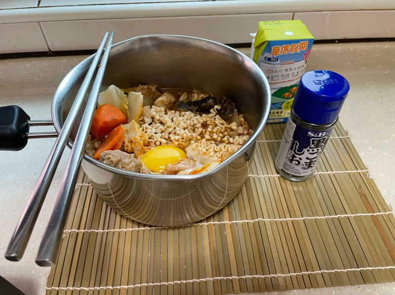 鯛魚芝麻麵