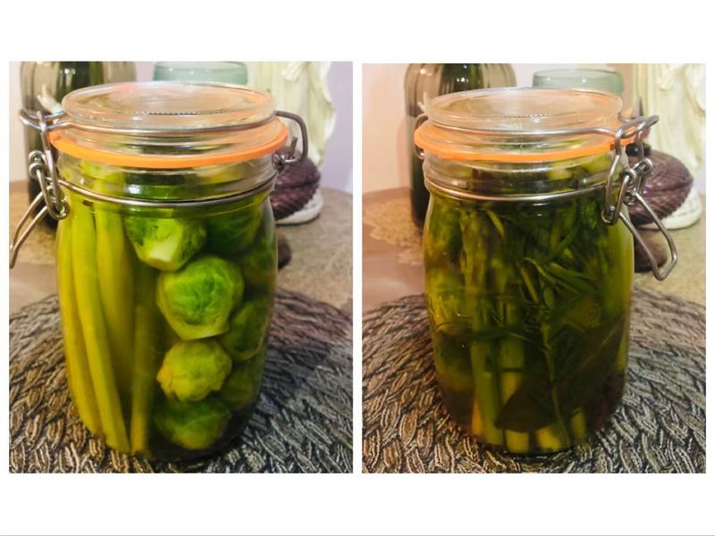 水漬香料蔬菜