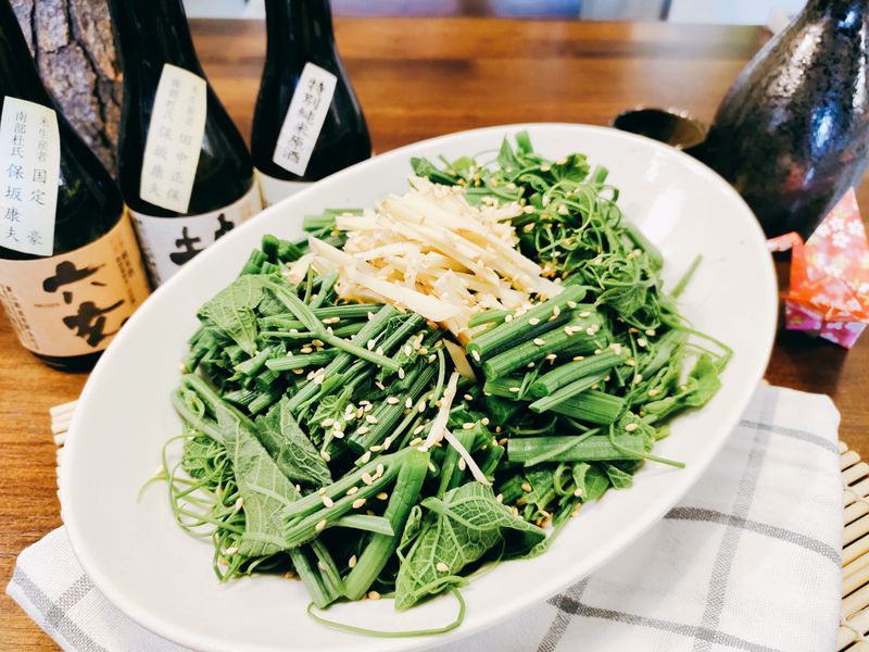 京料理 - 涼拌龍鬚菜