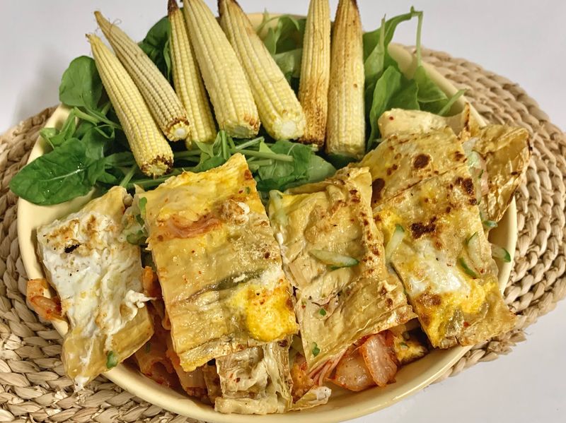 豆包蛋餅