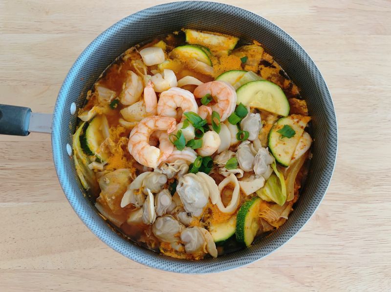 韓式海鮮豆腐鍋