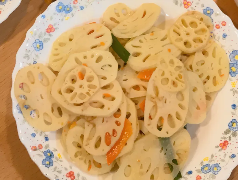 清炒蓮藕片