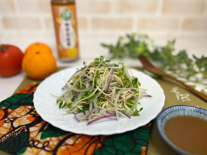 柚香和風~洋蔥豆絲沙拉