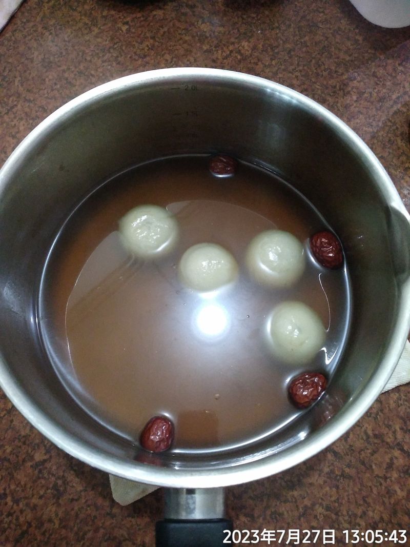 黑糖紅棗湯圓