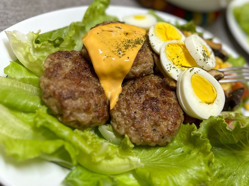 豬肉漢堡肉排