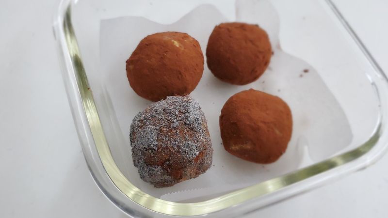 燕麥巧克力球