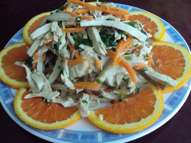 涼拌豆乾雞絲