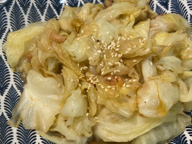 蝦醬高麗菜