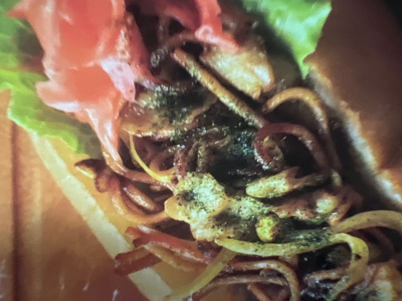 咖喱炒麵麵包