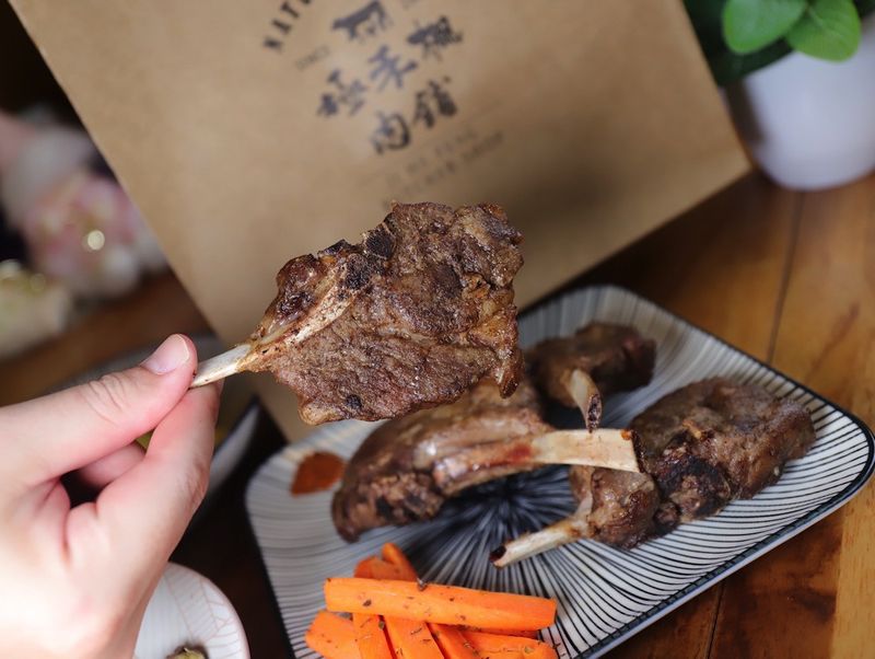 香煎小羊排