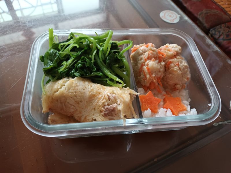 山藥雞肉煎餅（便當）