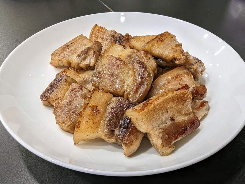 香煎豬五花