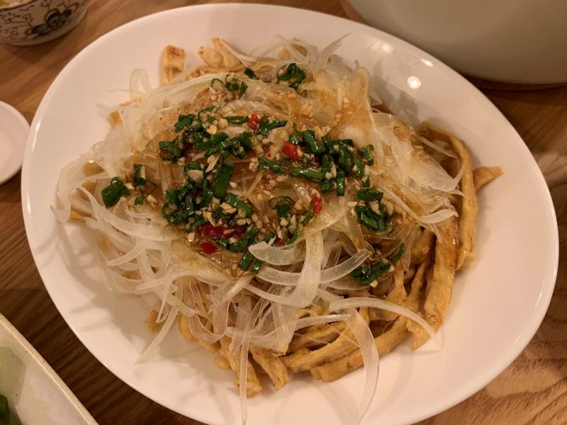 涼拌豆皮