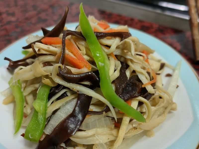 什錦杏鮑菇絲